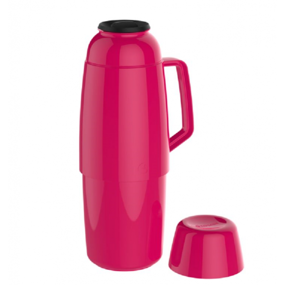 GARRAFA TÉRMICA 1,0L LOTUS ROSA