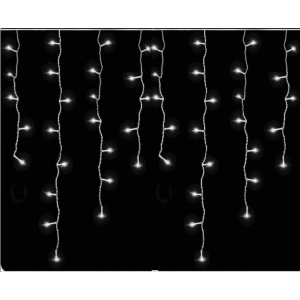 CASCATA PISCA PISCA 100 LEDS 127V - BRANCO