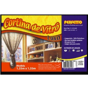 CORTINA PLASTICA VITRO LUXO