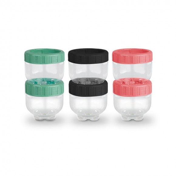 POTE PET ORGANIZADOR MULTIUSO EMPILHAVEL 150ML