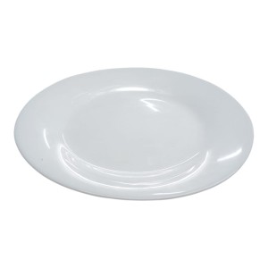 PRATO VIDRO BRANCO 8