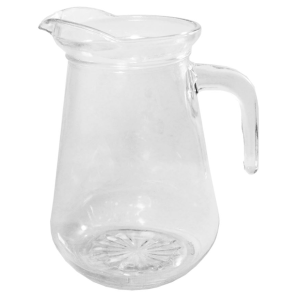 JARRA VIDRO 1,2L SAFIRA LISA CONICA