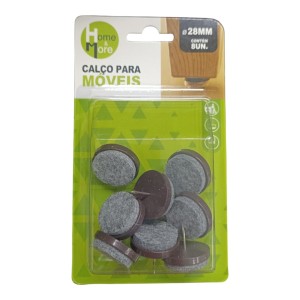 CALÇO MOVEIS FELTRO&PREGO 28MM-8UNID
