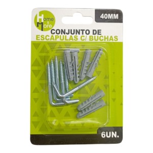ESCAPULAS AÇO C/BUCHAS 40MM-6UNID