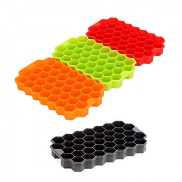 FORMA DE GELO COLMEIA SILICONE