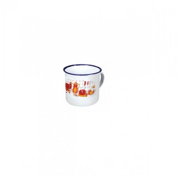 CANECA AGATE ESMALTADA 05 CM - 90ML