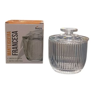 MANTEIGUEIRA FRANCESA DE VIDRO 150ML