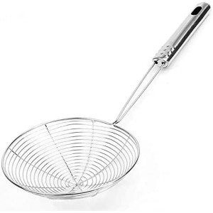 ESCUMADEIRA INOX P/ FRITURAS 32x11CM