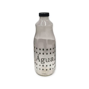GARRAFA GELAD VIDRO 1,0 L ÁGUA