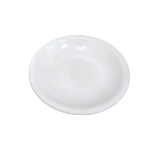 PRATO CERAMICA BRANCO FUNDO 22CM