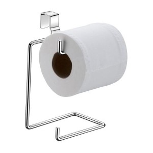 SUPORTE PAPEL HIGIÊNICO CROMADO - 2 ROLOS