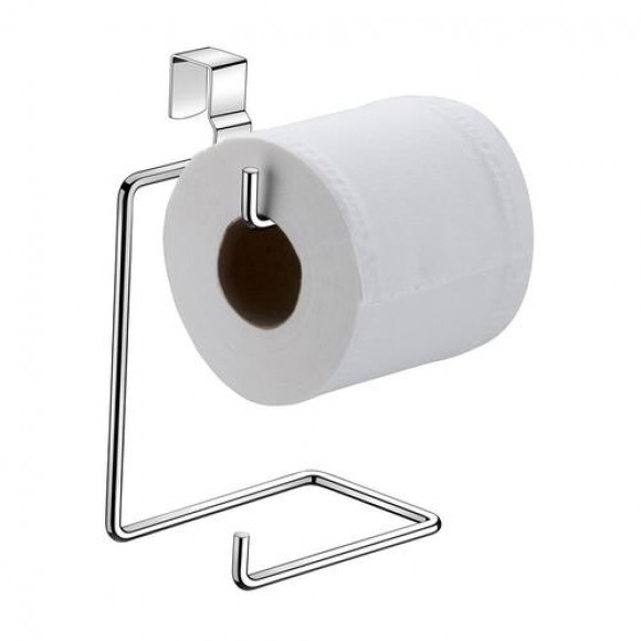 SUPORTE PAPEL HIGIÊNICO CROMADO - 2 ROLOS