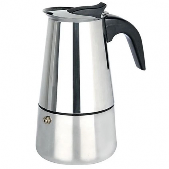 CAFETEIRA ITALIANA INOX 300ML - 6 CAFÉS