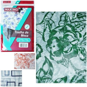 TOALHA MESA PLAST  (1.35 X 1.35)M