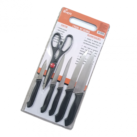 JG FACA KIT COZINHA 7PC