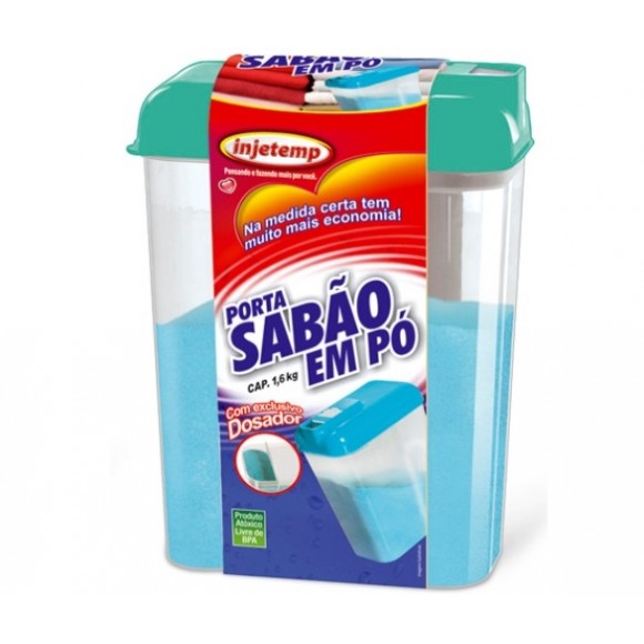 PORTA SABÃO EM PÓ 1,6 KG