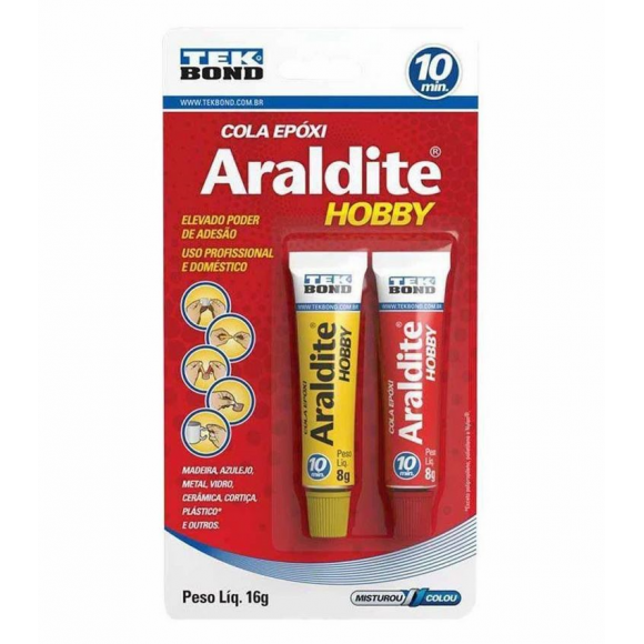 COLA ADESIVO ARALDITE HOBBY 16G