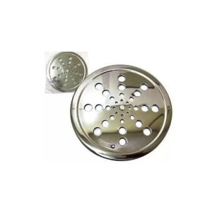 RALO DE CHÃO INOX REDONDO 15CM