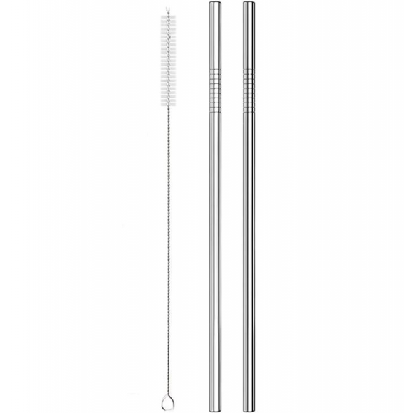 KIT CANUDO INOX E ESCOVA - 3 PEÇAS