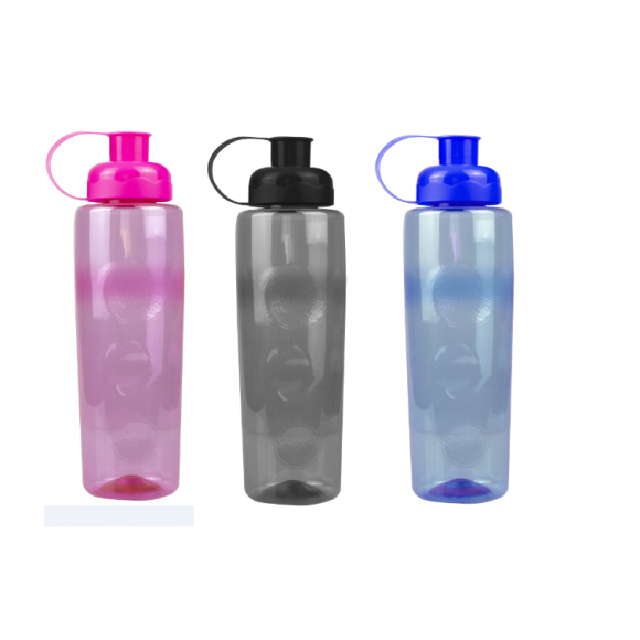 SQUEEZE PLASTICO 600ML TRANSPARENTE PLASDURAN