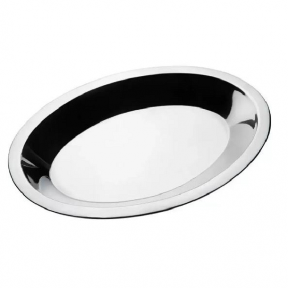 TRAVESSA INOX OVAL FUNDA 20CM